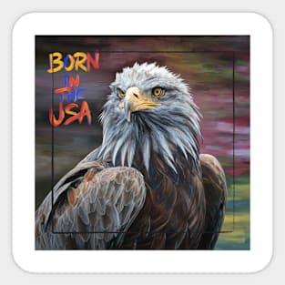 Born in The USA [Eagle-2] Sticker